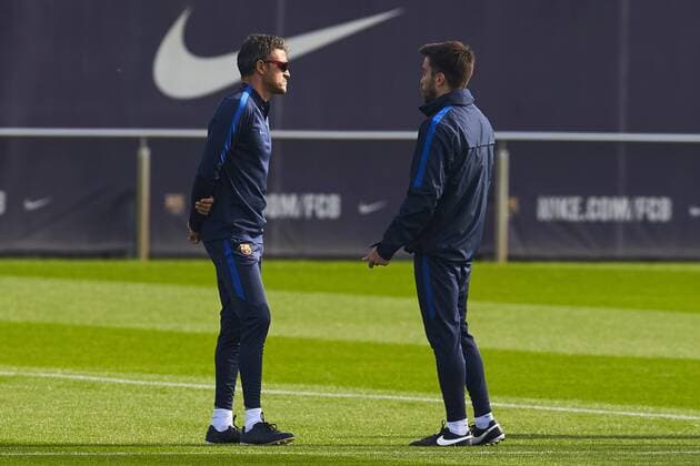 xslx, Fussball UEFA Champions League, FC Barcelona Barca - FC Manchester City, emspor, v.l. Luis Enrique coach (FC Barcelona) Barcelona