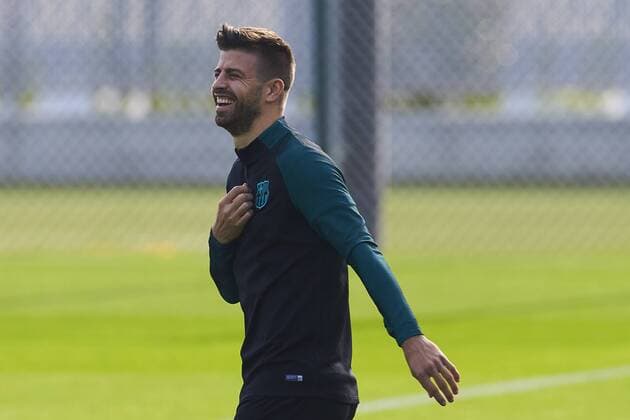 18.10.2016, xslx, Fussball UEFA Champions League, FC Barcelona Barca - FC Manchester City, emspor, v.l. Gerard Pique (FC Barcelona) Barcelona