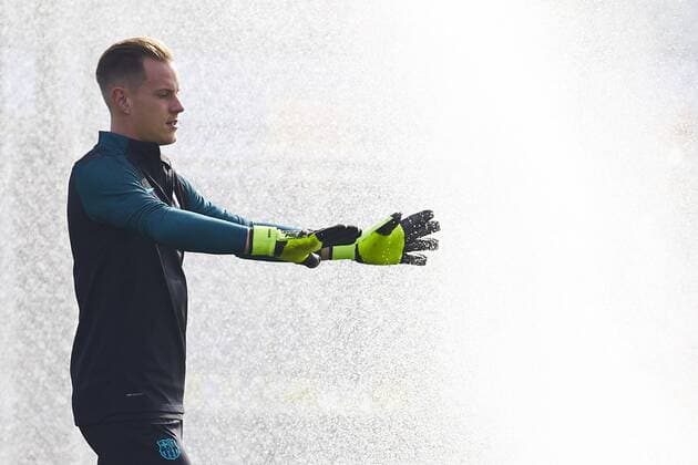 Bilder des Tages - SPORT 18.10.2016, xslx, Fussball UEFA Champions League, FC Barcelona Barca - FC Manchester City, emspor, v.l. Marc-Andre Ter Stegen (FC Barcelona) Barcelona