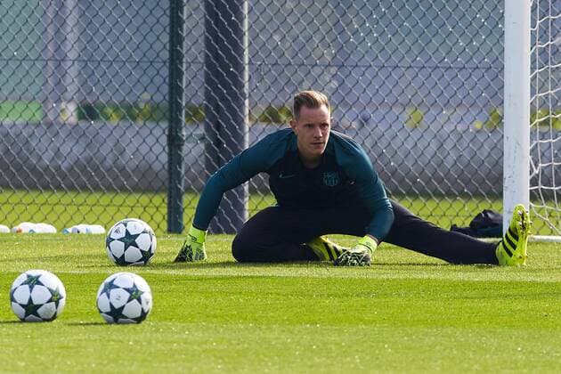 18.10.2016, xslx, Fussball UEFA Champions League, FC Barcelona Barca - FC Manchester City, emspor, v.l. Marc-Andre Ter Stegen (FC Barcelona) Barcelona