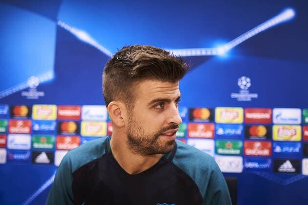 18.10.2016, xslx, Fussball UEFA Champions League, FC Barcelona Barca - FC Manchester City, emspor, v.l. Gerard Pique (FC Barcelona) Barcelona