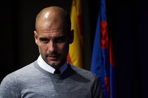 18.10.2016, xslx, Fussball UEFA Champions League, FC Barcelona Barca - FC Manchester City, emspor, v.l. Pep Guardiola coach (Manchester City) Barcelona