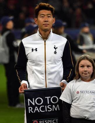 18.10.2016, xjhx, Fussball Champions League, Bayer 04 Leverkusen - Tottenham Hotspur, emspor , v.l. Heung-Min Son (Tottenham Hotspur) Leverkusen