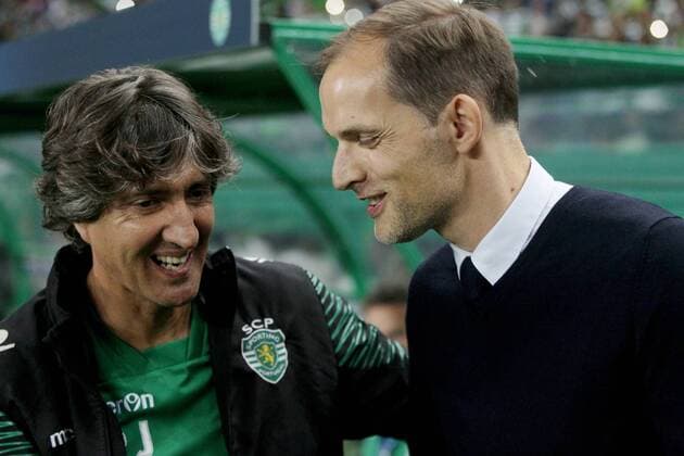Co-Trainer Raul Jose ( Sporting Lissabon ) Trainer Thomas Tuchel (Borussia Dortmund), Sporting Lissabon vs. Borussia Dortmund , Fussball, Champions League, Gruppenphase, 18.10.2016, Lissabon Copyright: xLangerx xEibner-Pressefotox EP_HLR