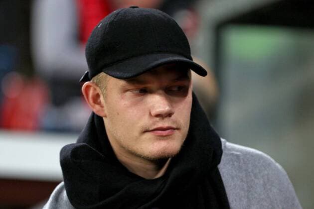18.10.2016 - Joel Pohjanpalo (Bayer 04 Leverkusen) beim Champions League Gruppenspiel (Saison 2016 17) Bayer Leverkusen - Tottenham Hotspur.
