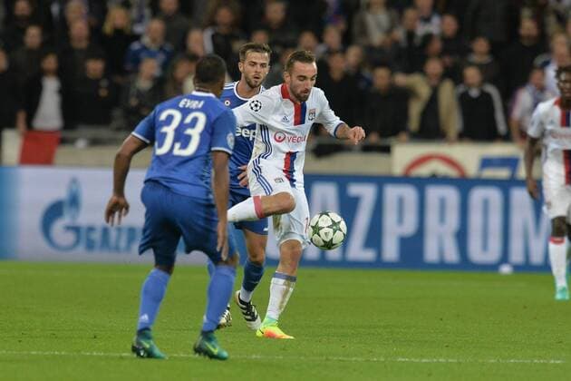 Sergi Darder (lyon) vs Miralem Pjanic (juventus) - Fussball, Champions League, Olympique Lyon vs. Juventus Turin - 18 10 2016 FredericChambert Panoramic 