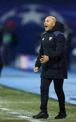 UEFA Champions League, GNK Dinamo - Sevilla 18.10.2016., Maksimir Stadium, Zagreb - UEFA Champions League, Group H, Round 3, GNK Dinamo - Sevilla FC.Jorge Sampaoli.  SlavkoxMidzorPIXSELL