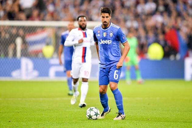 06 Sami Khedira (juve) - Fussball, Champions League, Olympique Lyon vs. Juventus Turin - 18 10 2016 AnthonyBIBARD FEP Panoramic 