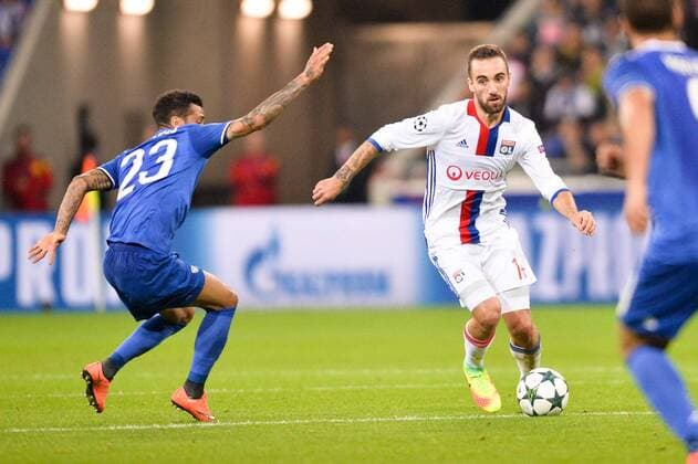 14 Sergi Darder (ol) - Fussball, Champions League, Olympique Lyon vs. Juventus Turin - 18 10 2016 AnthonyBIBARD FEP Panoramic 