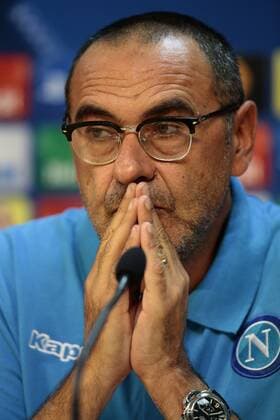 Maurizio Sarri Napoli, Castel Volturno 18-10-2016 SSC Napoli vs. Besiktas Istanbul Football Calcio UEFA Champions League 2016 2017 Group B. SSC Napoli vs. Besiktas Istanbul cesarexpurini