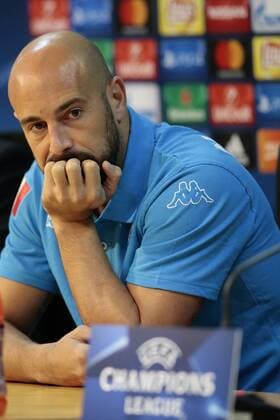 Jose Manuel Reina Napoli, Castel Volturno 18-10-2016 SSC Napoli vs. Besiktas Istanbul Football Calcio UEFA Champions League 2016 2017 Group B. SSC Napoli vs. Besiktas Istanbul cesarexpurini