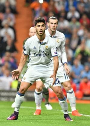 Marco Asensio (Real Madrid) in action during the UEFA Champions League match between Real Madrid and Legia Warszawa played at Estadio Santiago Bernabeu, Madrid  xJ.M.Colomox xx