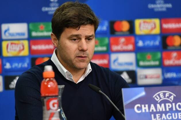 GER, Bayer Leverkusen (GER) vs. Tottenham Hotspur (GBR) 18.10.2016, BAYARENA, Leverkusen, Gruppe E, GER, Bayer Leverkusen (GER) vs. Tottenham Hotspur (GBR) im Bild: Pressekonferenz nach dem Spiel Mauricio Pochettino (Trainer Tottenham Hotspur), Foto © nordphoto Meuter nordphotox xMeuter