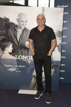 Tennis, Andre Agassi bei einem Longines Promotiontermin in Madrid October 18, 2016 - Madrid, Spain - Andre Agassi tennis player attends a promo act of the Longines brand in Madrid. Spain. October 18, 2016. Promo act of the Longines brand in Madrid  - ZUMAn230 20161018_zaa_n230_231