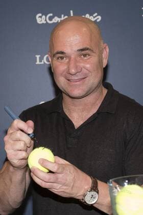 Tennis, Andre Agassi bei einem Longines Promotiontermin in Madrid October 18, 2016 - Madrid, Spain - Andre Agassi tennis player attends a promo act of the Longines brand in Madrid. Spain. October 18, 2016. Promo act of the Longines brand in Madrid  - ZUMAn230 20161018_zaa_n230_233
