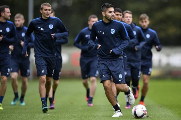 Genk s Sandy Walsh pictured during a training of Belgian soccer team RC Genk, Wednesday 19 October 2016, in Genk. Tomorrow Genk is playing the third game of the group stage of the Europa League competition against Portuguese team Athletic Bilbao. YORICKxJANSENS  x04960185x