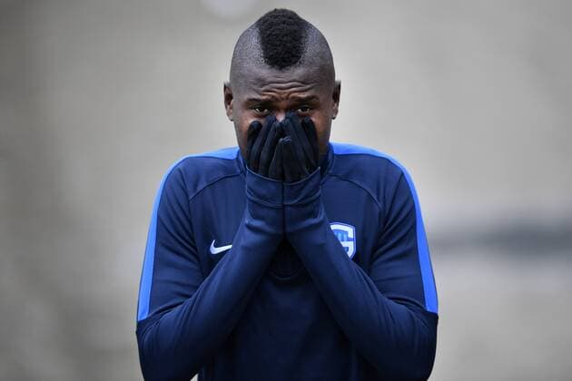 Genk s Mwbana Ally Samatta pictured before the start of a training of Belgian soccer team RC Genk, Wednesday 19 October 2016, in Genk. Tomorrow Genk is playing the third game of the group stage of the Europa League competition against Portuguese team Athletic Bilbao. YORICKxJANSENS  x04960189x