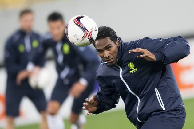 Gent s Renato Neto pictured in action during a training of Belgian soccer team KAA Gent, Wednesday 19 October 2016, in Lviv, Ukraine. Tomorrow Gent is playing Ukraine club Shaktar Donetsk in the third match of the group stage of the Europa League competition. JASPERxJACOBS  x04960939x