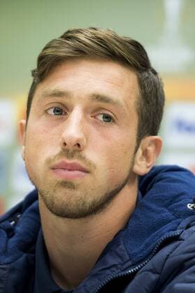 Gent s Brecht Dejaegere pictured during a press conference PK Pressekonferenz of Belgian soccer team KAA Gent, Wednesday 19 October 2016, in Lviv, Ukraine. Tomorrow Gent is playing Ukraine club Shaktar Donetsk in the third match of the group stage of the Europa League competition. JASPERxJACOBS  x04960852x