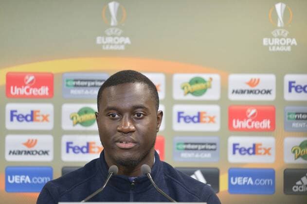 Henri Saivet (saint etienne) - Fussball, Europa League, Pressekonferenz AS Saint Etienne - 19 10 2016 FredericChambert Panoramic 