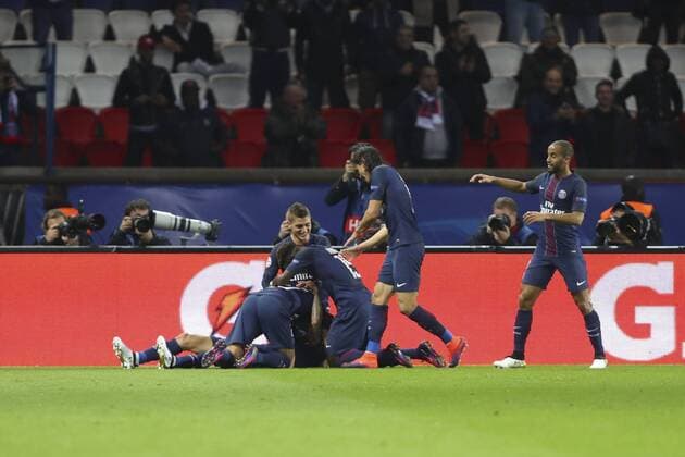 Fußball, CL, Paris St. Germain - FC Basel Angel Di Maria (PSG) - Fussball, Champions League, Paris Saint Germain PSG vs. FC Basel - 19 10 2016 GwendolineLeGoff Panoramic 