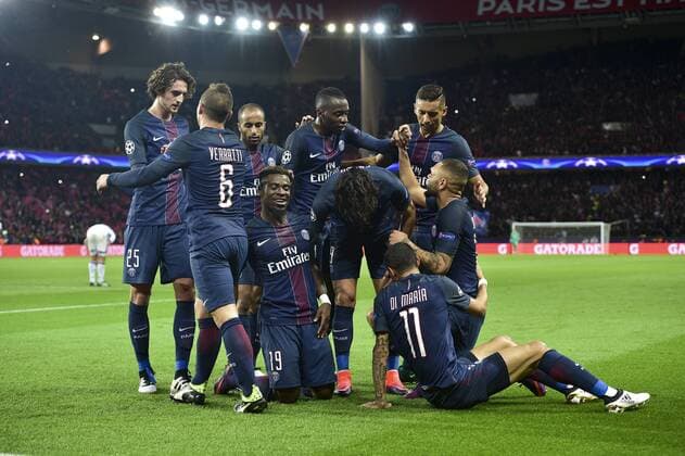 Fußball, CL, Paris St. Germain - FC Basel DI MARIA Angel (PSG) - Fussball, Champions League, Paris Saint Germain PSG vs. FC Basel - 19 10 2016 JBAutissier Panoramic 