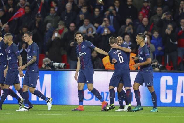 Fußball, CL, Paris St. Germain - FC Basel Lucas (PSG) - Fussball, Champions League, Paris Saint Germain PSG vs. FC Basel - 19 10 2016 GwendolineLeGoff Panoramic 