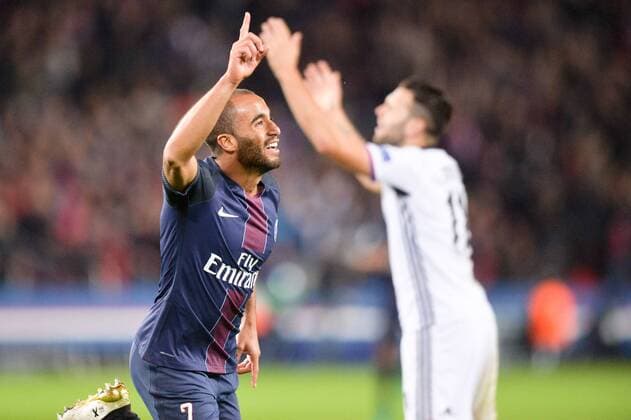 Fußball, CL, Paris St. Germain - FC Basel 07 LUCAS MOURA (psg) - Fussball, Champions League, Paris Saint Germain PSG vs. FC Basel - 19 10 2016 AnthonyBIBARD FEP Panoramic 