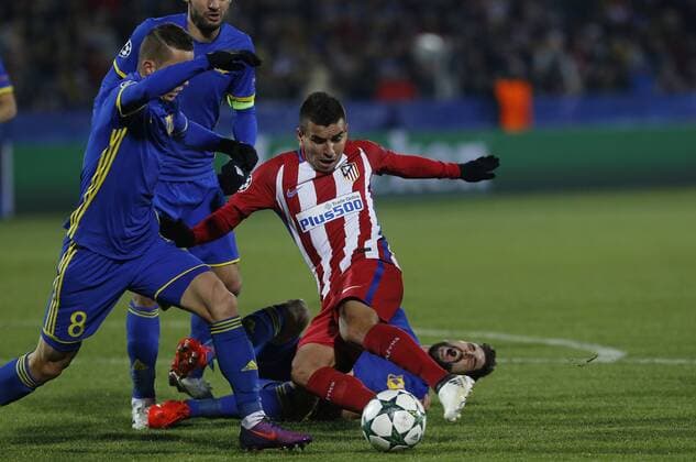 Fußball, CL, FK Rostow - Atletico Madrid Correa. Champions League match between FK Rostov and Atletico Madrid. In this picture, Correa. xPabloxGarciax 