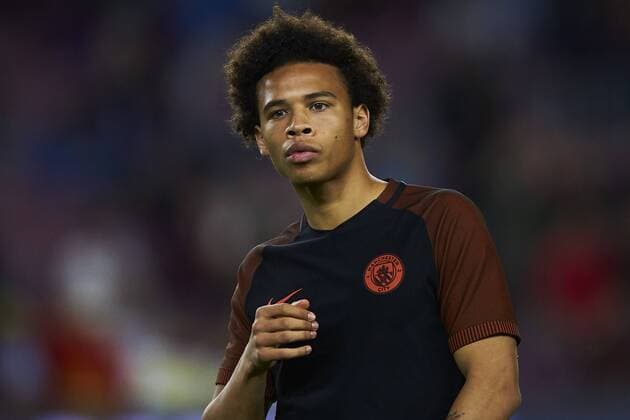 19.10.2016, xslx, Fussball UEFA Champions League, FC Barcelona Barca - FC Manchester City, emspor, v.l. Leroy Sane (Manchester City) Barcelona
