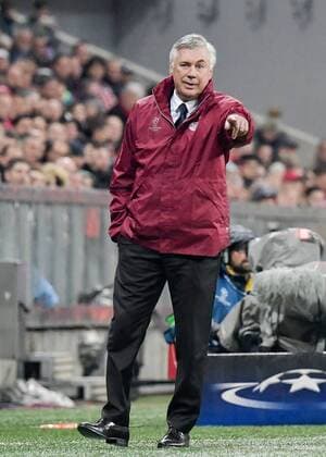 Fußball, CL, Bayern München - PSV Eindhoven xtwx, 19.10.2016, Fussball Champions League, FC Bayern München (Muenchen) - PSV Eindhoven, Gruppe D - 3. Spieltag Gestik Trainer Carlo Ancelotti (Bayern) München Munich