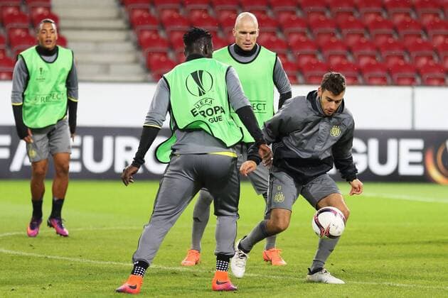 SERIGNE MBODJI, BRAM NUYTINCK, MASSIMO BRUNO TRAINING RSC ANDERLECHT MAINZ 