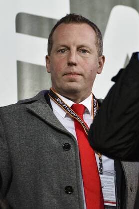 Standard s chairman Bruno Venanzi pictured during a third game of the group stage (group G) of the Europa League competition between Belgian soccer team Standard de Liege and Greek soccer team Panathinaikos, Thursday 20 October 2016, in Liege. NICOLASxLAMBERT  x04962319x