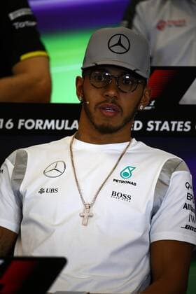 United States Grand Prix, Austin 20 - 23 October 2016 20.10.2016 - press conference PK Pressekonferenz Lewis Hamilton (GBR) Mercedes AMG F1 W07 Hybrid 