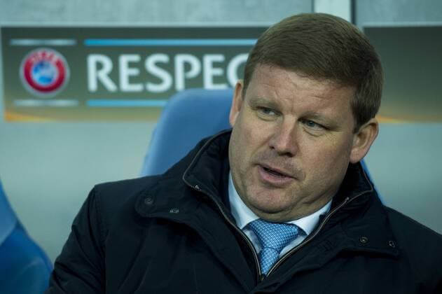 Gent s head coach Hein Vanhaezebrouck pictured at the start of a third game of the group stage (group H) of the Europa League competition between Ukraine club Shaktar Donetsk and Belgian soccer team KAA Gent, Thursday 20 October 2016, in Lviv, Ukraine. JASPERxJACOBS  x04962361x