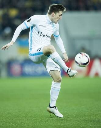 Gent s Thomas Foket pictured in action during a third game of the group stage (group H) of the Europa League competition between Ukraine club Shaktar Donetsk and Belgian soccer team KAA Gent, Thursday 20 October 2016, in Lviv, Ukraine. JASPERxJACOBS  x04962355x