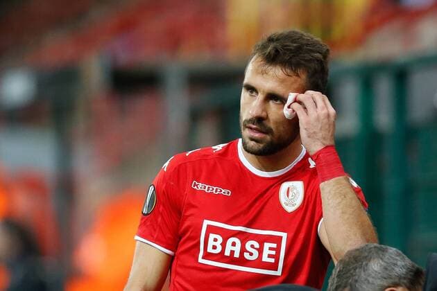 Standard s Orlando Sa pictured during a third game of the group stage (group G) of the Europa League competition between Belgian soccer team Standard de Liege and Greek soccer team Panathinaikos, Thursday 20 October 2016, in Liege. BRUNOxFAHY  x04962399x