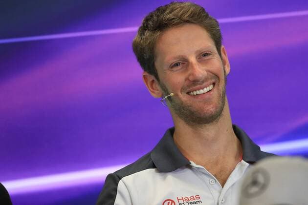 20.10.2016. Austin, Texas, UUSA. Formula 1 Grand prix of America. Drivers press conference PK Pressekonferenz and inspection day. Haas F1 Team - Romain Grosjean xLeannexBoonx  ActionPlus11802188
