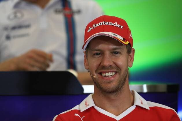 20.10.2016. Austin, Texas, UUSA. Formula 1 Grand prix of America. Drivers press conference PK Pressekonferenz and inspection day. Scuderia Ferrari - Sebastian Vettel xLeannexBoonx  ActionPlus11802189
