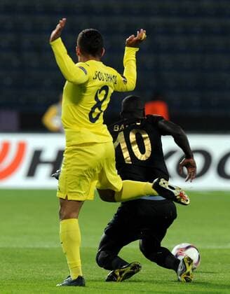 Villareal s Jonathan Dos Santos during Villareal - Osmanlispor European League Game at Ankara, 20th Oct. 2016. (Hikmet Saatci - Depo Photos)  15540769