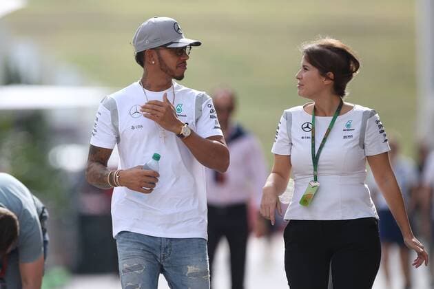 Motorsports: FIA Formula One World Championship WM Weltmeisterschaft 2016, Grand Prix of United States, 44 Lewis Hamilton (GBR, Mercedes AMG Petronas Formula One Team), xHOCHxZWEIx