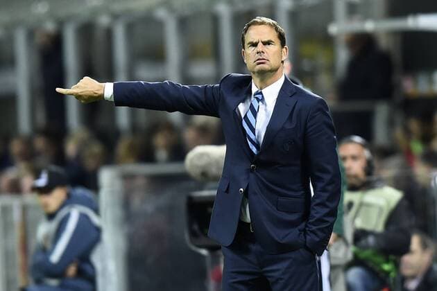 Db Milano 20 10 2016 - Europa League Inter Mailand - FC Southampton Frank De Boer 
