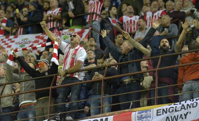 UEFA Europa League 2016 2017, Inter Mailand - FC Southampton, i Fans del southampton xHOCHxZWEIx xItalyxPhotoxPressx 