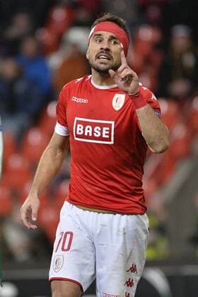 Standard s Orlando Sa pictured during a third game of the group stage (group G) of the Europa League competition between Belgian soccer team Standard de Liege and Greek soccer team Panathinaikos, Thursday 20 October 2016, in Liege. NICOLASxLAMBERT  x04962504x