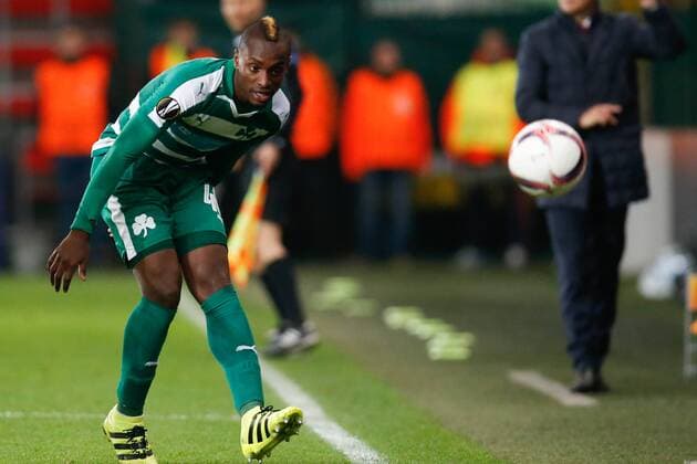 Panathinaikos midfielder Paul-Jose M Poku pictured in action during a third game of the group stage (group G) of the Europa League competition between Belgian soccer team Standard de Liege and Greek soccer team Panathinaikos, Thursday 20 October 2016, in Liege. BRUNOxFAHY  x04962544x