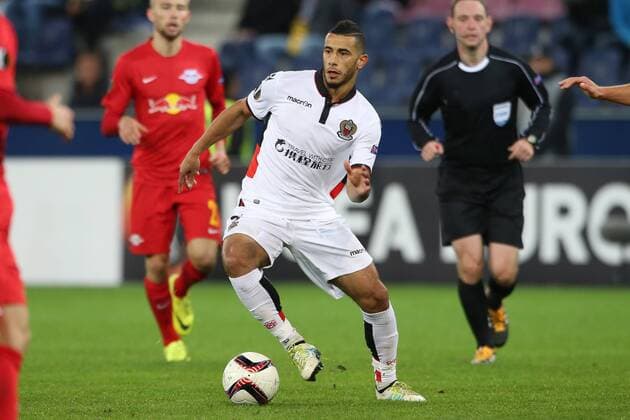 SOCCER - EL, RBS vs Nice SALZBURG,AUSTRIA,20.OCT.16 - SOCCER - UEFA Europa League, group stage, Red Bull Salzburg vs OGC Nice. Image shows Younes Belhanda (Nice). GEPAxpictures xMathiasxMandl