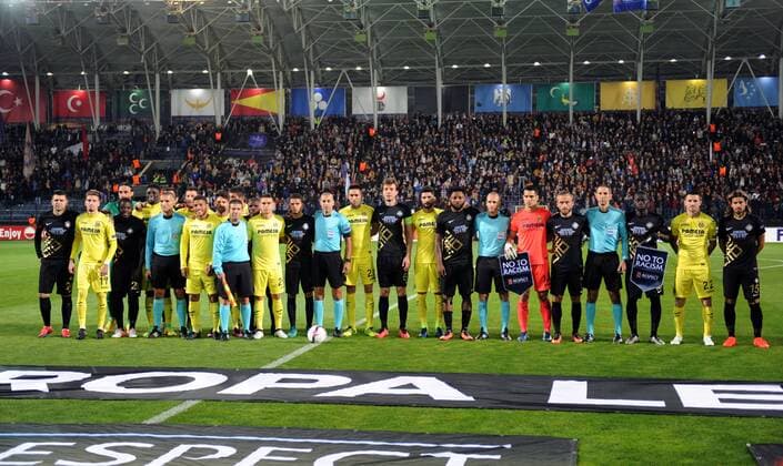 Villareal - Osmanlispor European League Game at Ankara, 20th Oct. 2016. (Hikmet Saatci - Depo Photos)  15540837