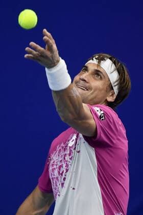 Spanish David Ferrer pictured during the second round match between Spanish David Ferrer ATP Tennis Herren 15) and British Kyle Edmund (ATP 48) at the first edition of the European Open - ATP Antwerpen on hardcourt, from 17 to 23 October, in Antwerp, Thursday 20 October 2016. DIRKxWAEM  x04962618x