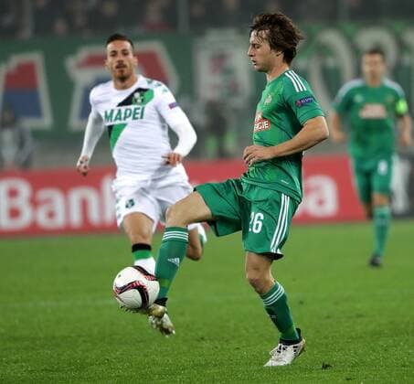 SOCCER - EL, Rapid vs Sassuolo VIENNA,AUSTRIA,20.OCT.16 - SOCCER - UEFA Europa League, group stage, SK Rapid Wien vs US Sassuolo Calcio. Image shows Ivan Mocinic (Rapid). Keywords: Wien Energie. GEPAxpictures xWalterxLuger