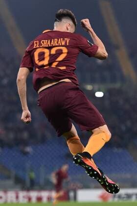 Rom, Italien - Fussball, Europa League, AS Rom vs. Austria Wien: Stephan El Shaarawy 
